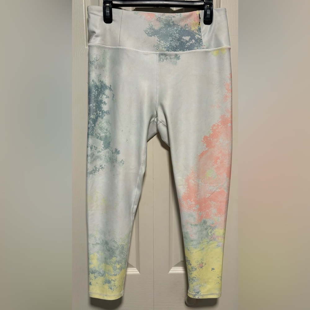 CALIA By Carrie Underwood Tie Dye Essential Lemon Ice Leggings